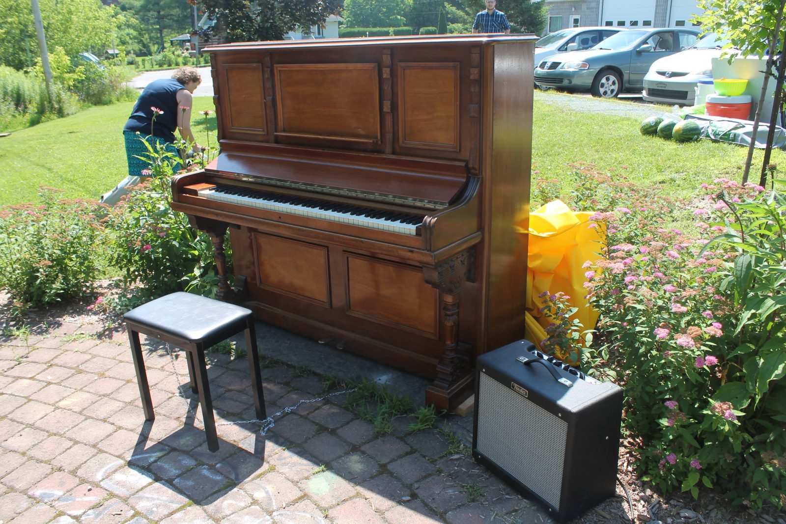 Waterville piano bringing music out into the open