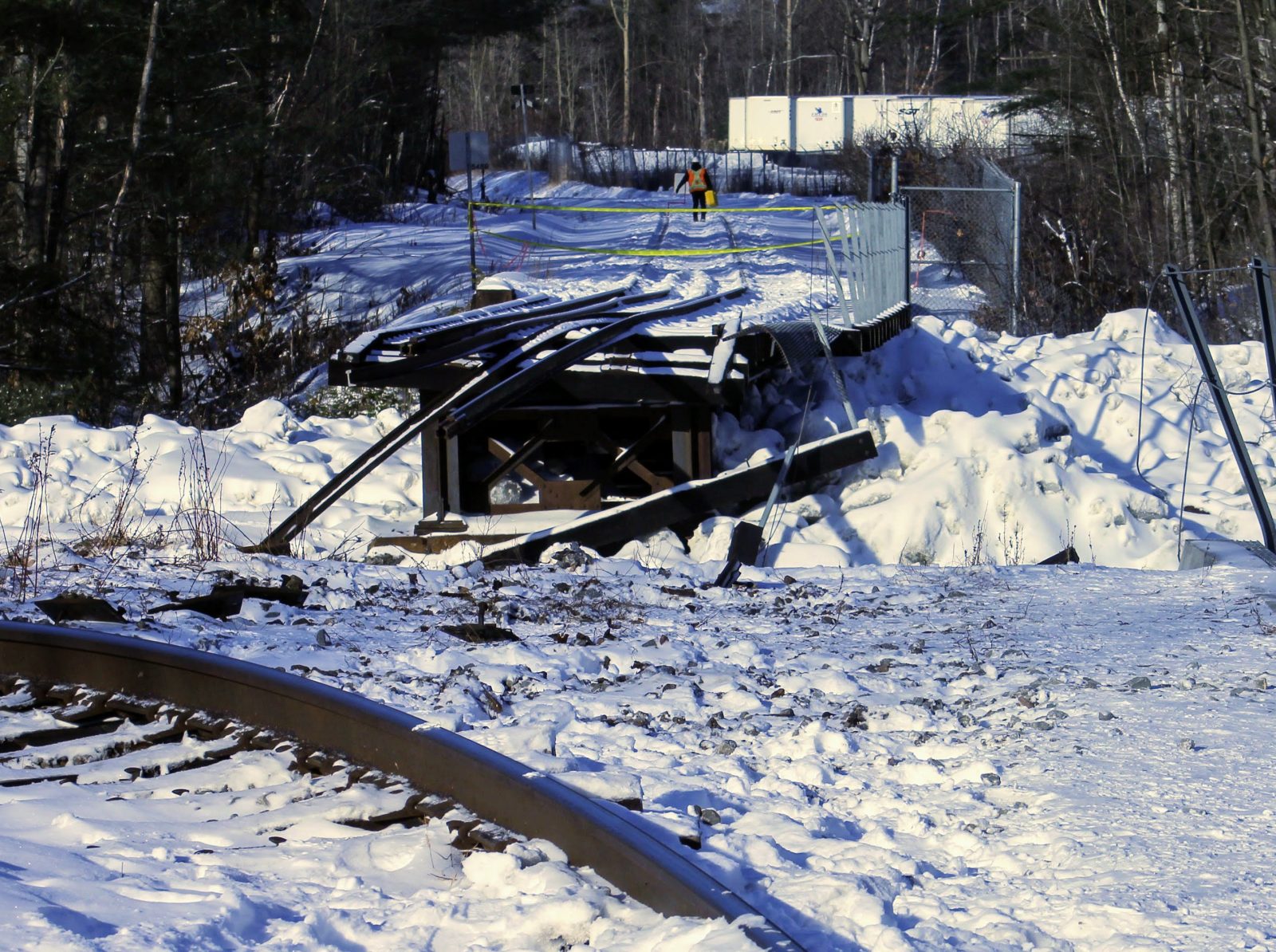 “Things are going well,” following  train bridge washout