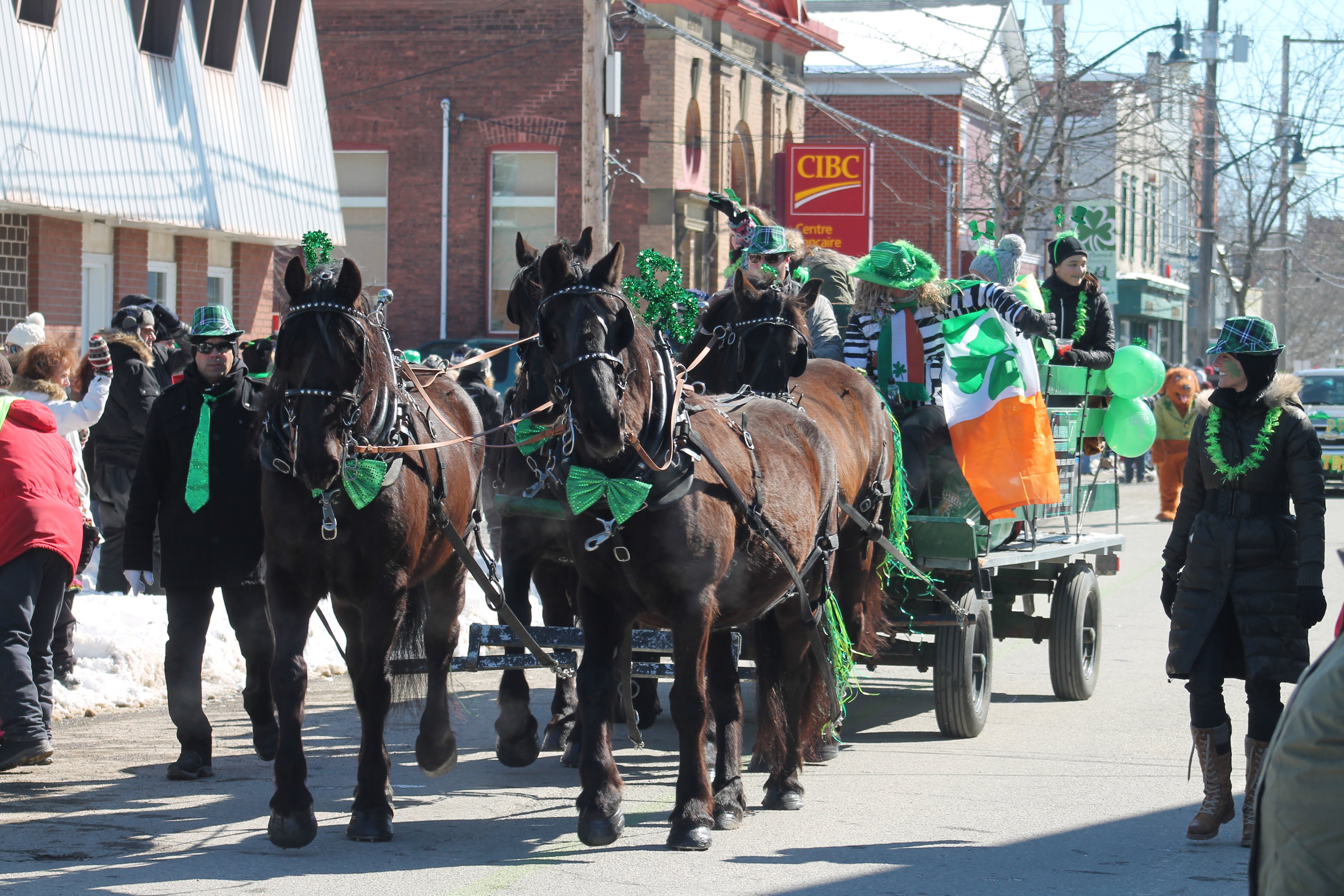 Annual St. Patrick’s Day parade in Richmond Sherbrooke Record