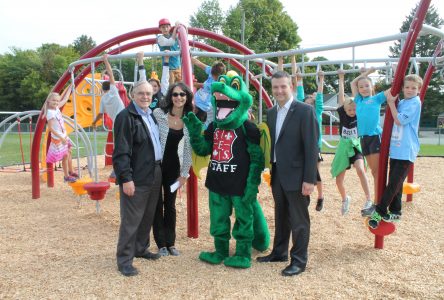 Sherbrooke Elementary gets new ways to play