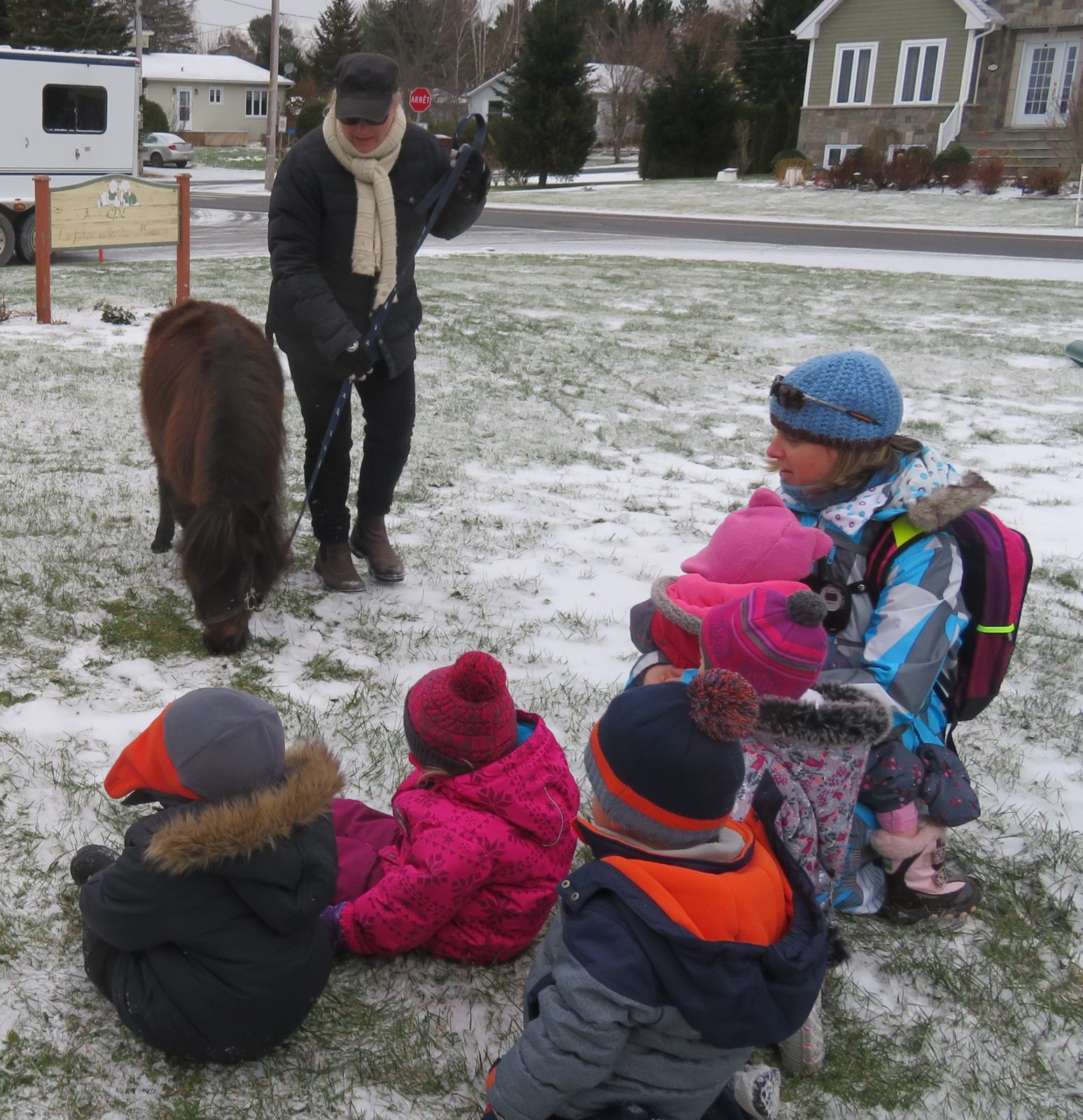 Horses help tots learn to read