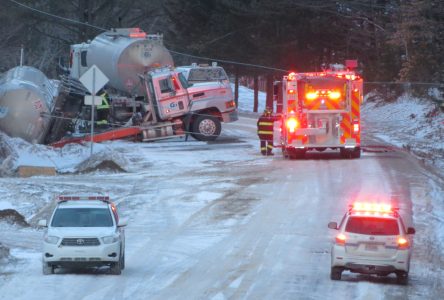 Truck carrying explosive chemicals on Route 245 recovered