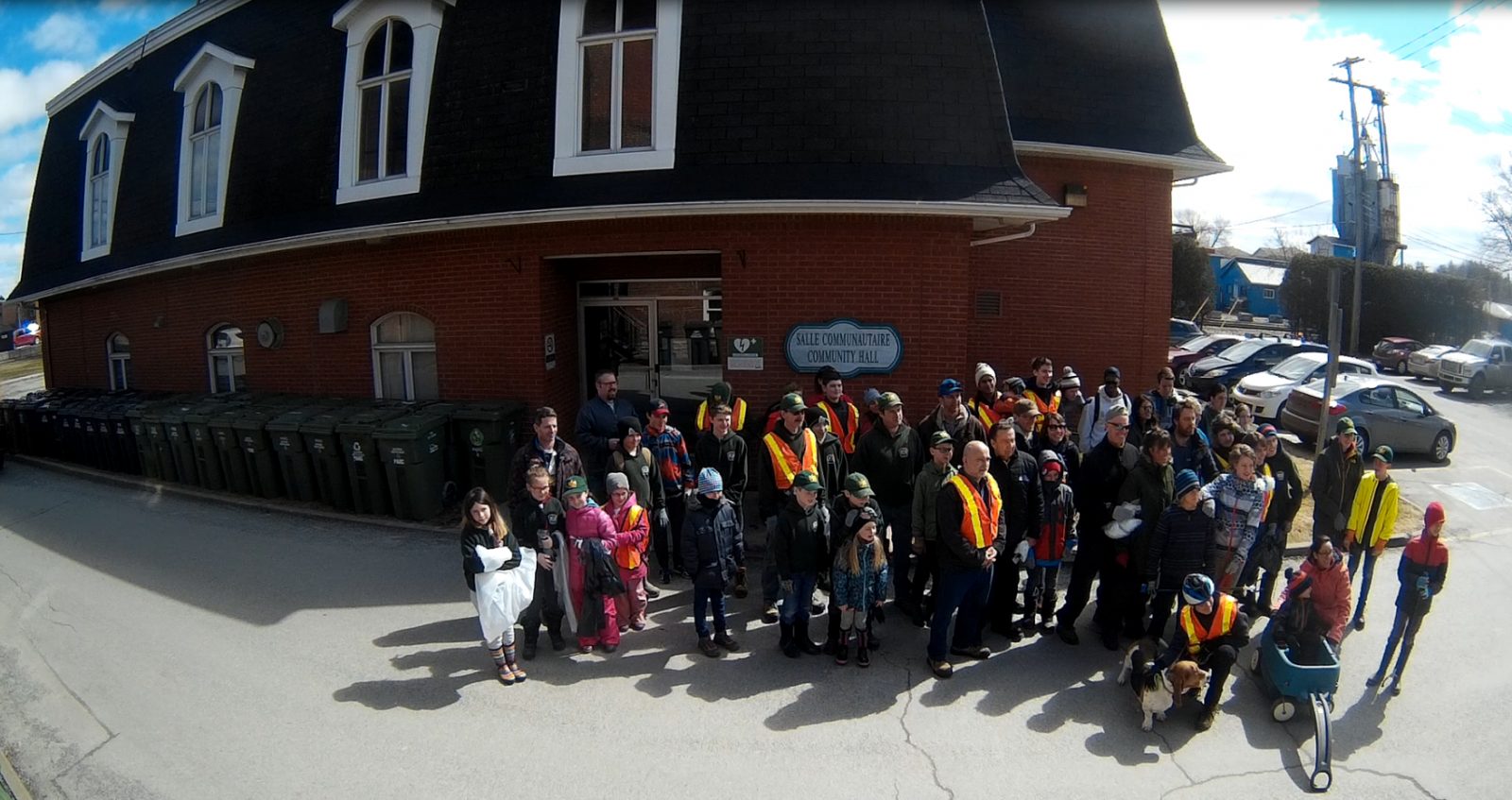 Annual community cleanup day in Lennoxville