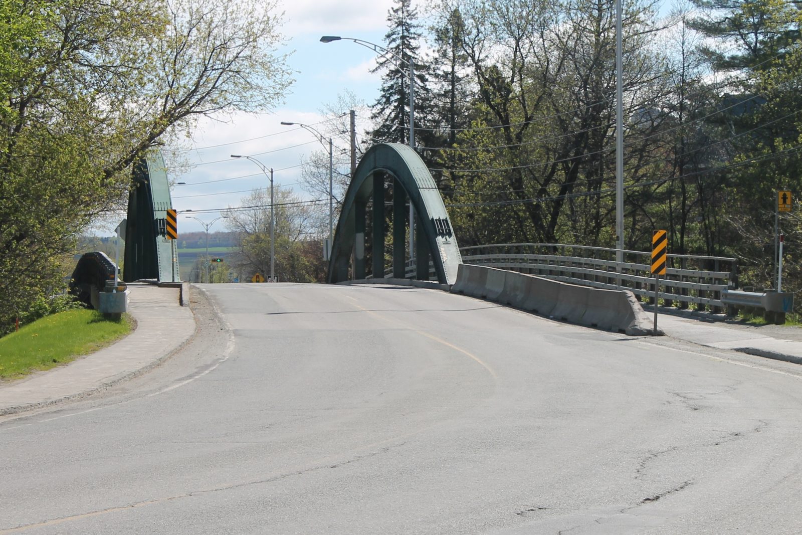 Bridge tensions ease with new detour information and pedestrian access