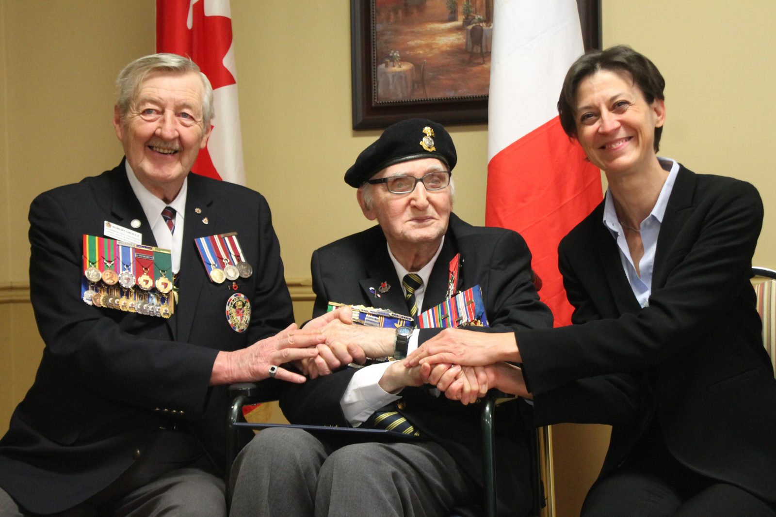Sherbrooke’s last living Normandy campaign survivor honoured