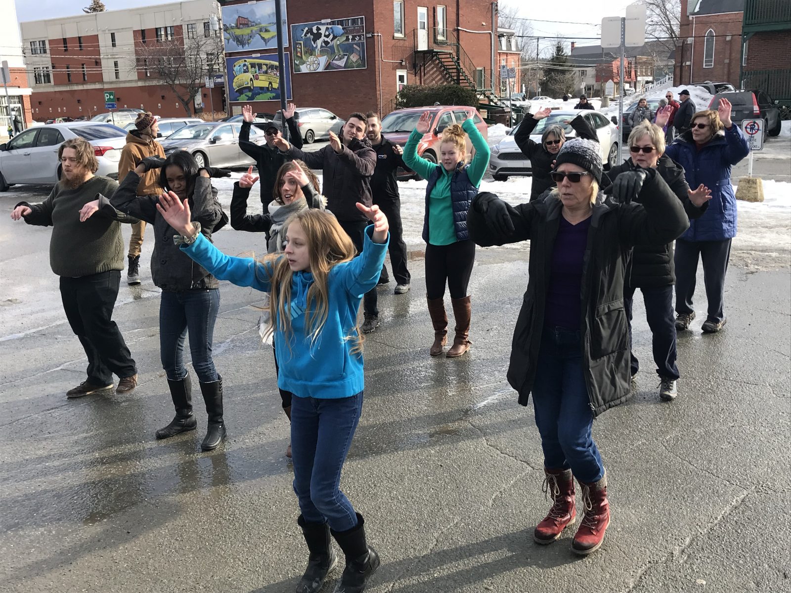 Lennoxville flash mob