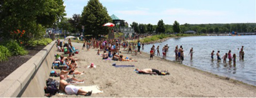 Magog extends beach hours due to heat wave