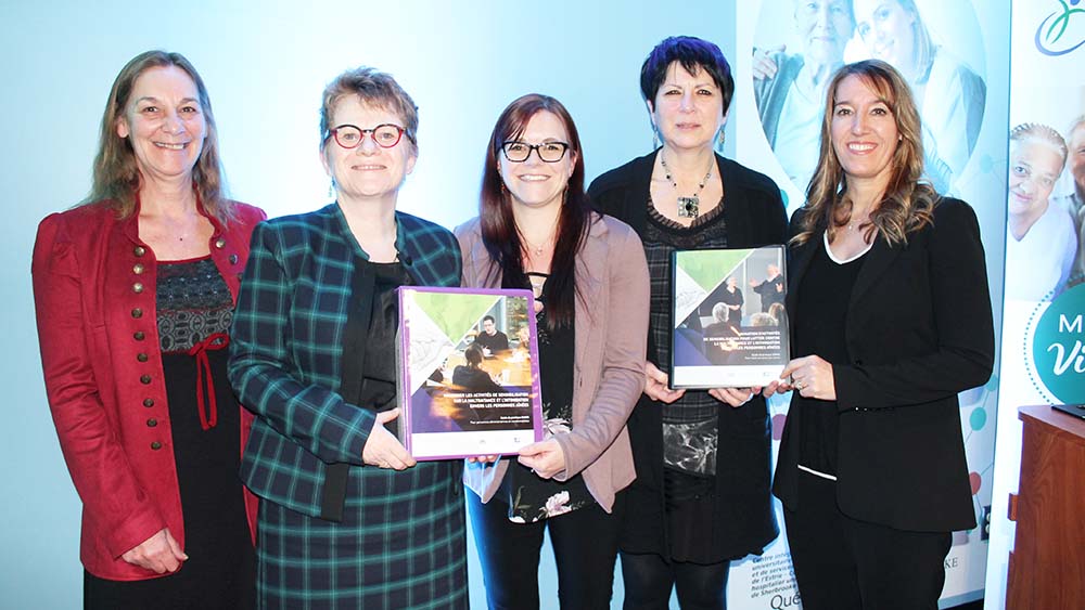 Sherbrooke team publishes new ­bilingual guide to combat elder abuse