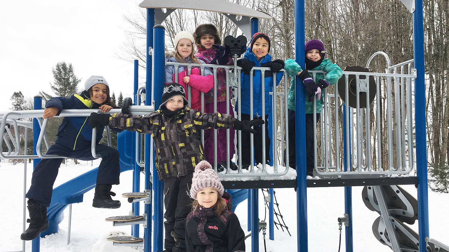 Ayer’s Cliff Elementary celebrates long-awaited new playground