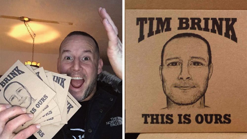 Tim Brink’s new album hot off the presses