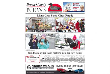 Brome County News – December 4, 2018 edition