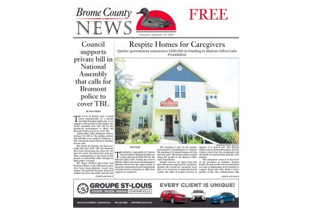 Brome County News – January 29, 2019 edition
