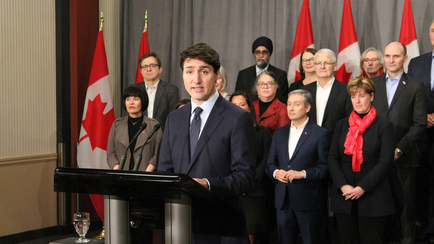 Cabinet ­retreat closes with remarks from Trudeau