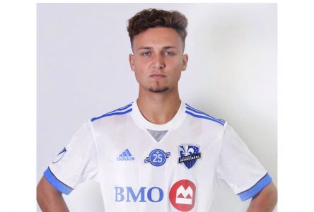 From the school yard to the big leagues:  Magog’s Mikale Fontaine is training with  the Montreal Impact