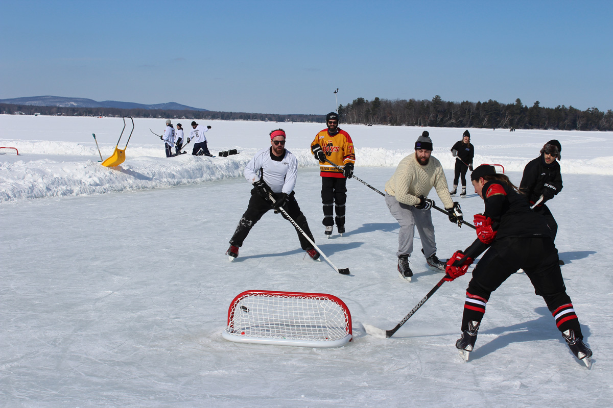 Knowlton Marina Pond Hockey Tournament raises money for Christian Vachon Foundation