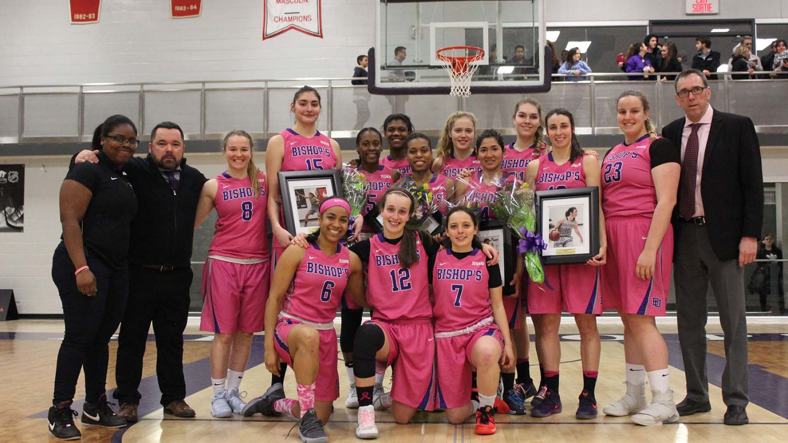 Bishop’s women’s basketball to shoot for the cure