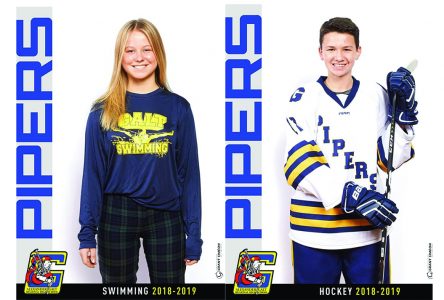 Stemmann and Roy named Piper athletes of the month