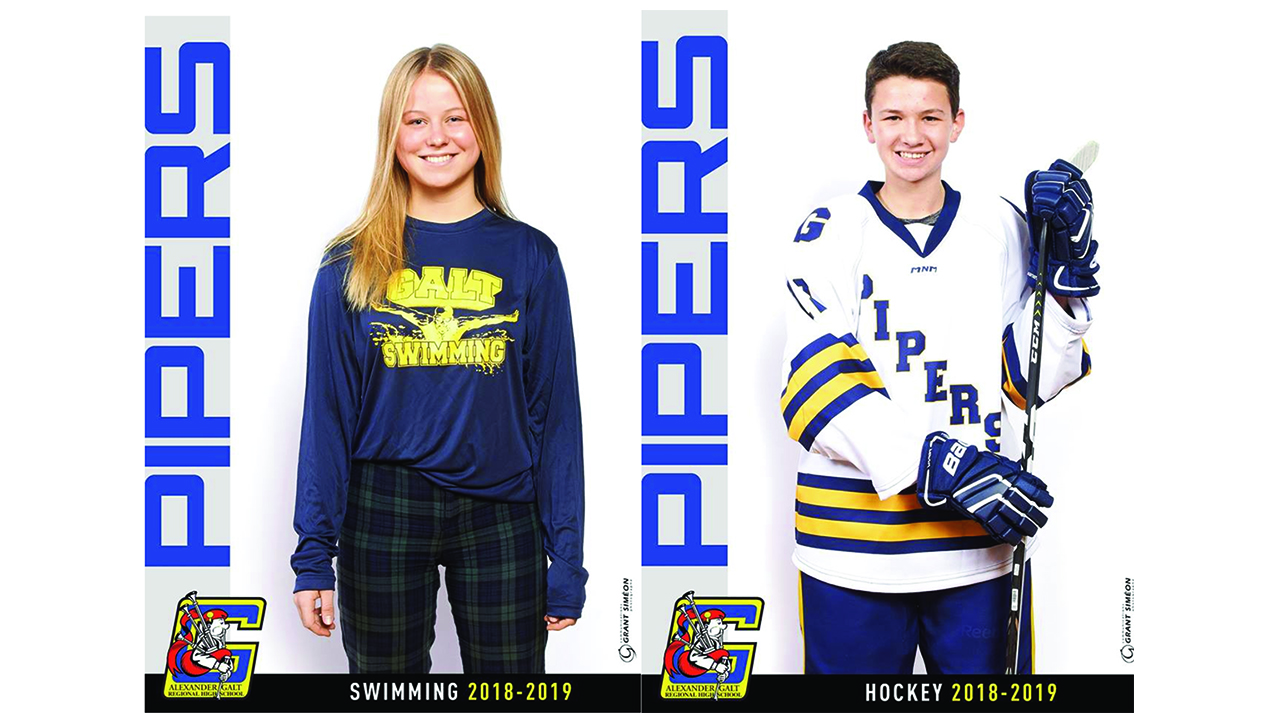 Stemmann and Roy named Piper athletes of the month