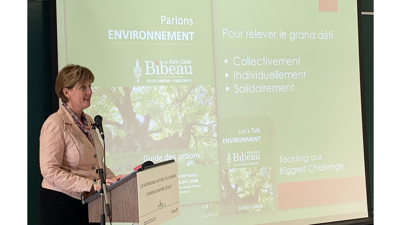 Bibeau launches green guide, announces funding for Nature Cantons-de-l’Est