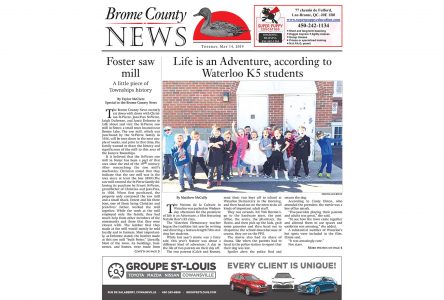 Brome County News – May 14, 2019 edition