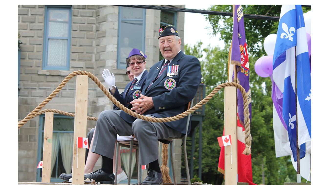 Sherbrooke Canada Day honours Robert Groulx