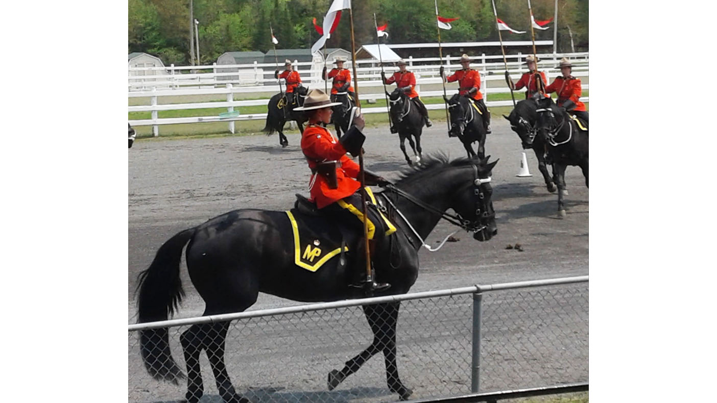 RCMP Musical Ride thrilled audiences on the Brome Fair grounds