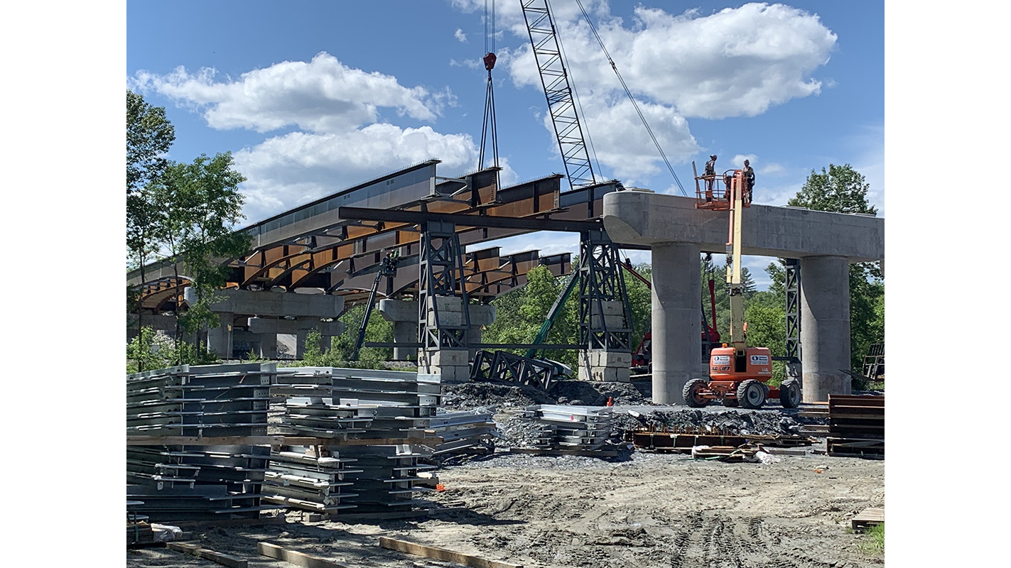 410 bridge construction approaching Winder