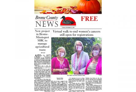 Brome County News – Sept. 22, 2020 edition