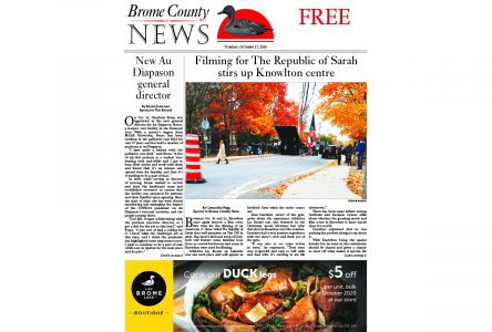 Brome County News – Oct. 27, 2020 edition