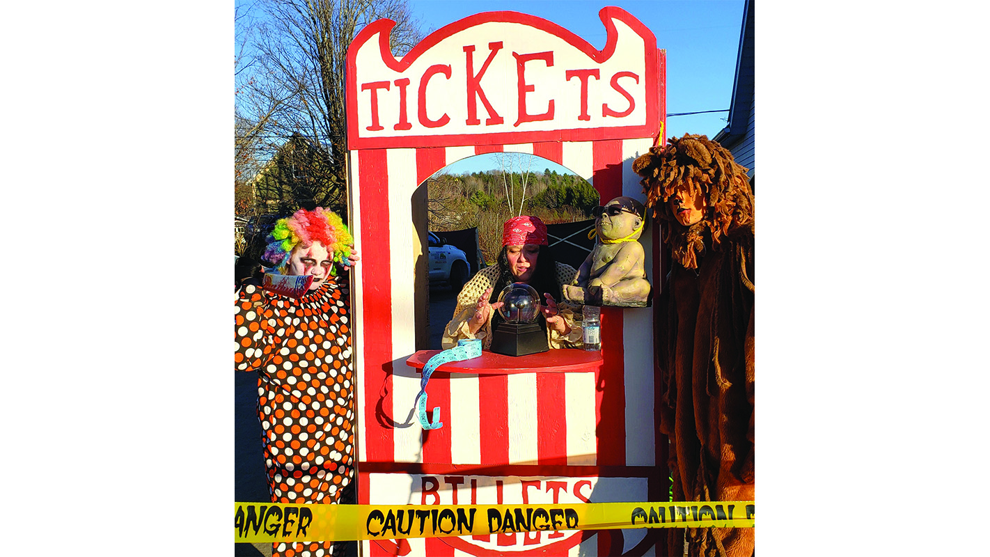 “Get your tickets ladies and gentlemen” CABMN Haunted Halloween Circus