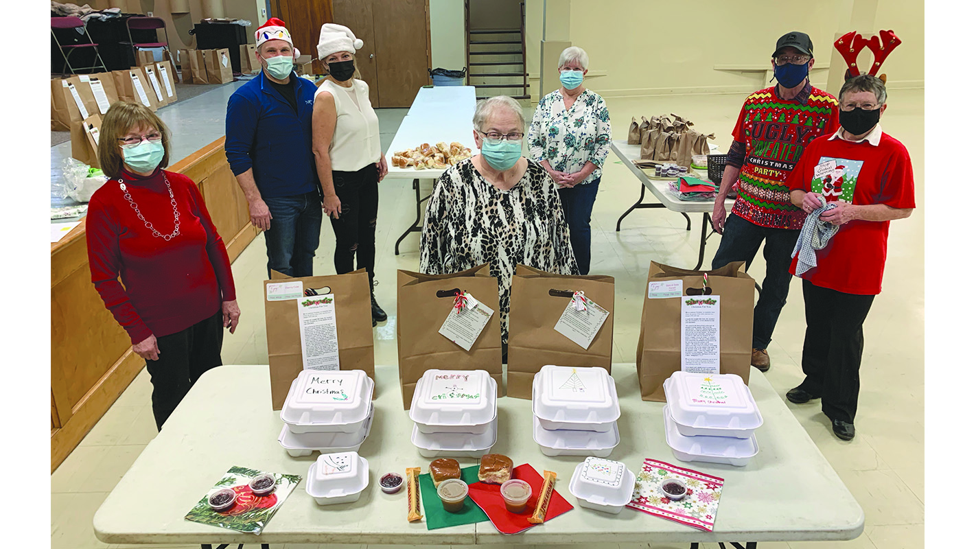 Hope Community Church prepares Christmas takeaway meals