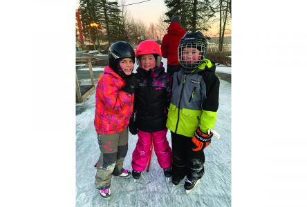 Skaters rejoice as ice rinks  open in the Townships