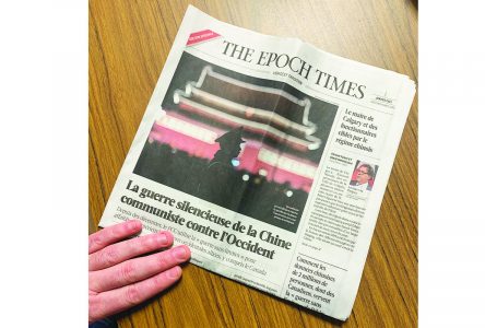 Epoch Times delivery raises concerns in  the Townships