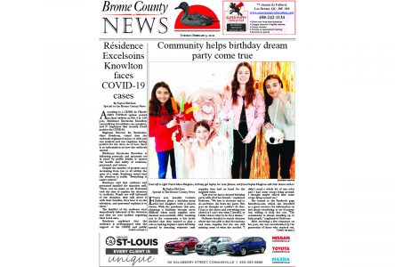 Brome County News – Feb. 9, 2021 edition