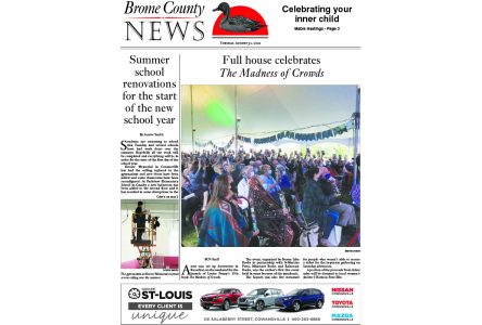 Brome County News – August 31, 2021 edition