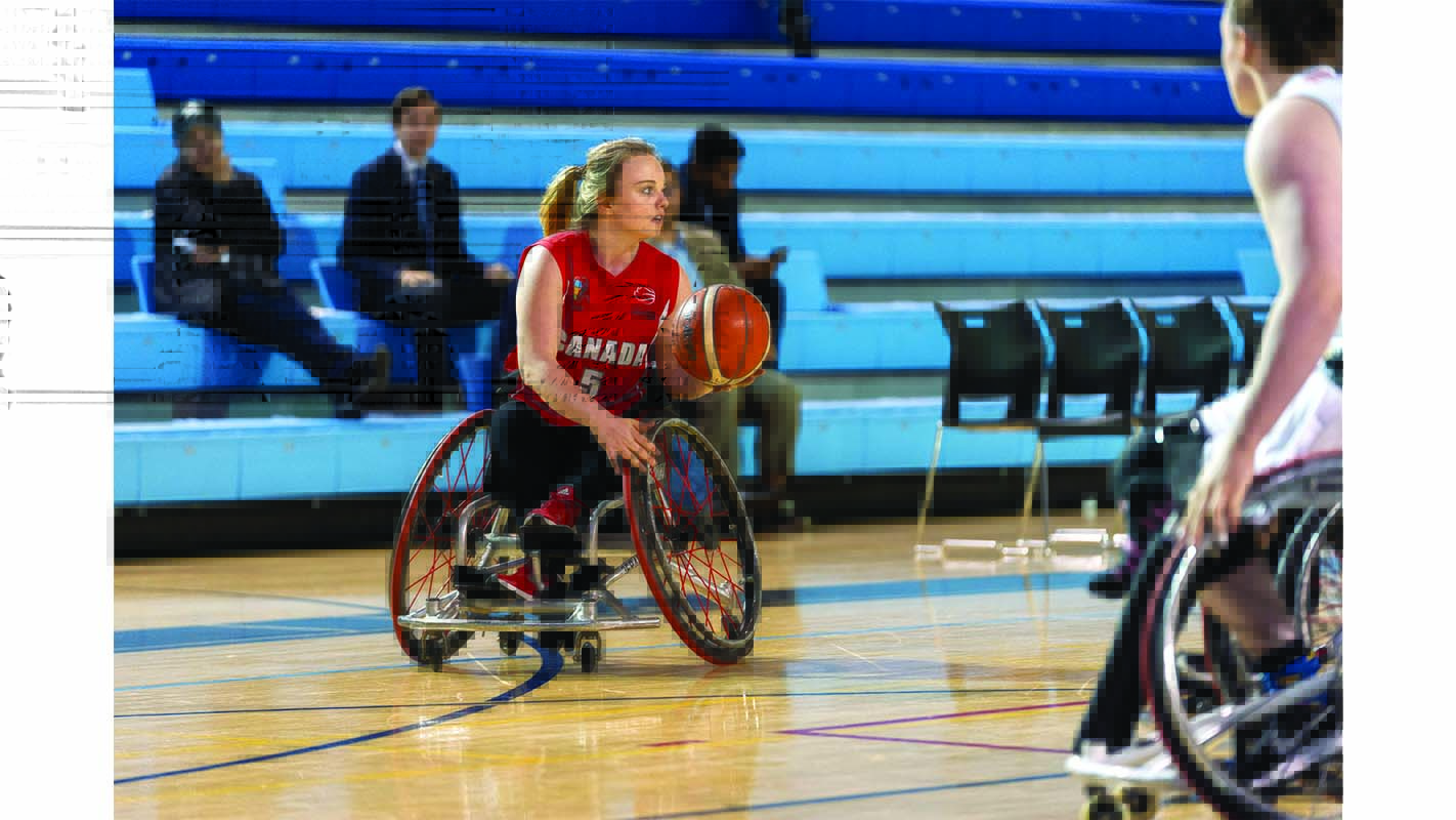 Wheelchair basketball player sets sights on first Paralympic Games