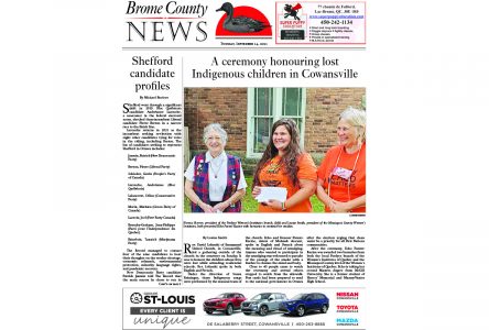 Brome County News – Sept. 14, 2021 edition