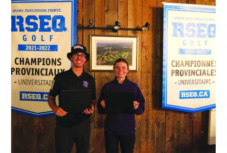 Bishop’s golf season ends on a high note