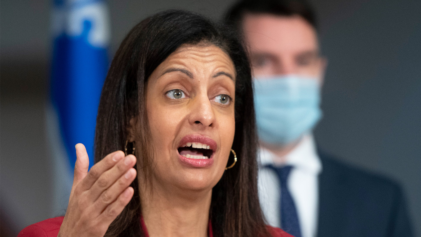 Anglade reacts to vax tax shocker – Extended Transcript