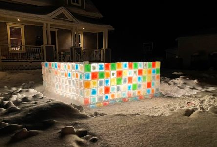 A Townshipper’s snow castle is their home