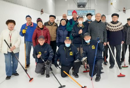 Curlers excited to be back on the ice