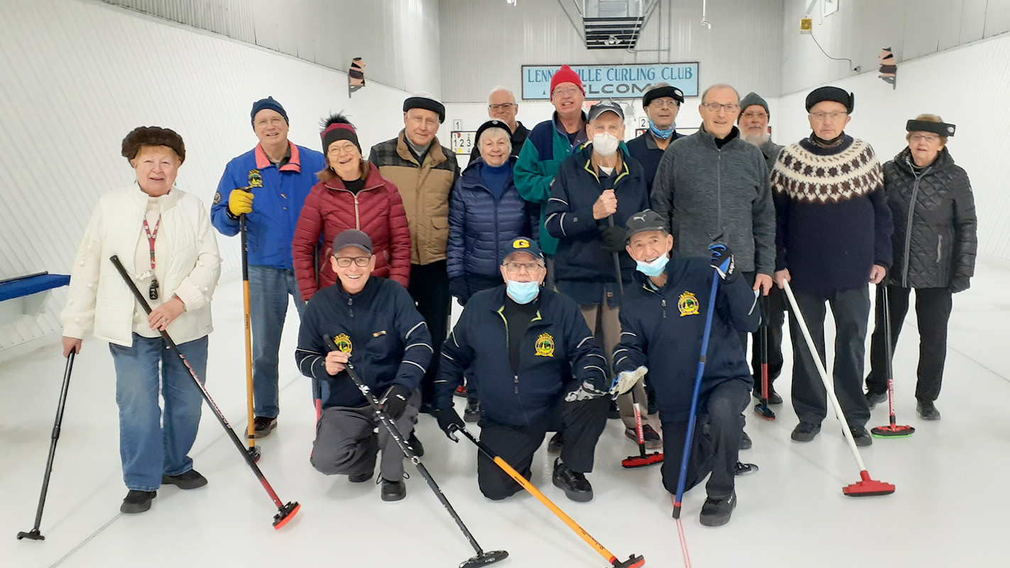 Curlers excited to be back on the ice