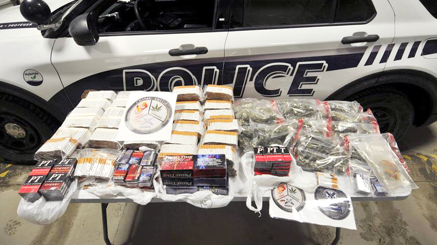 Police raid seizes thousands of contraband cigarettes