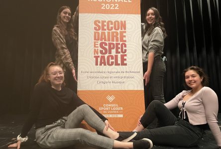 Four Richmond students advance to provincial finals of Secondaires en spectacle