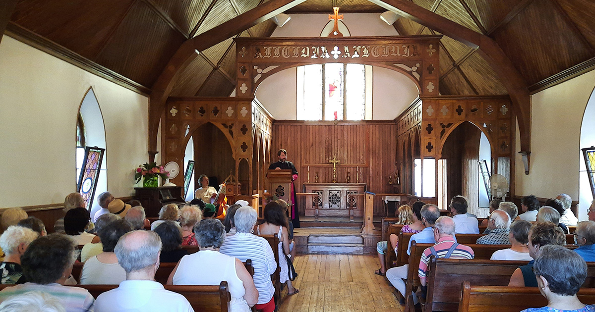 Fitch Bay church repair funded by local community members