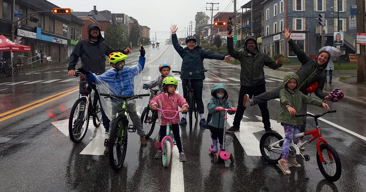 Cyclovia Sherbrooke promotes active transportation