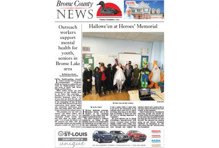 Brome County News – November 1, 2022 edition