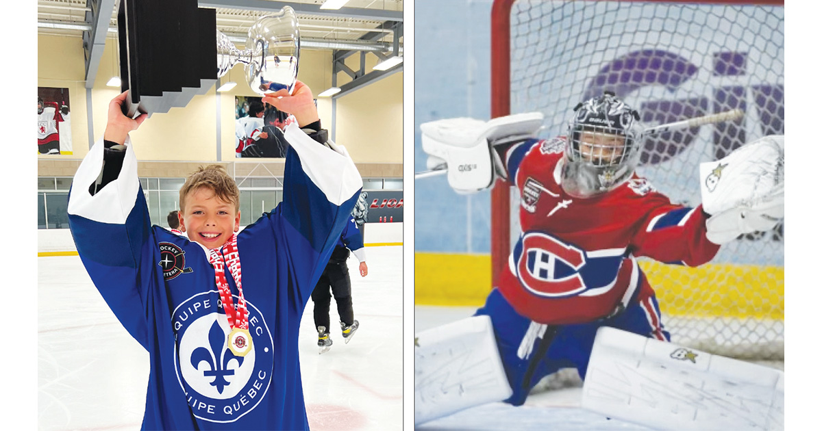 Young Potton resident eyes  Hockey Hall of Fame  Future Legends Tournament