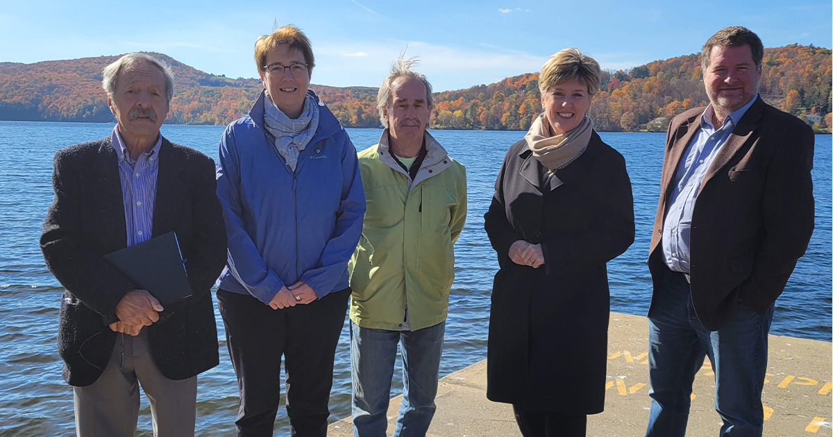 Ottawa chips in on Zebra Mussel control in Lake Massawippi