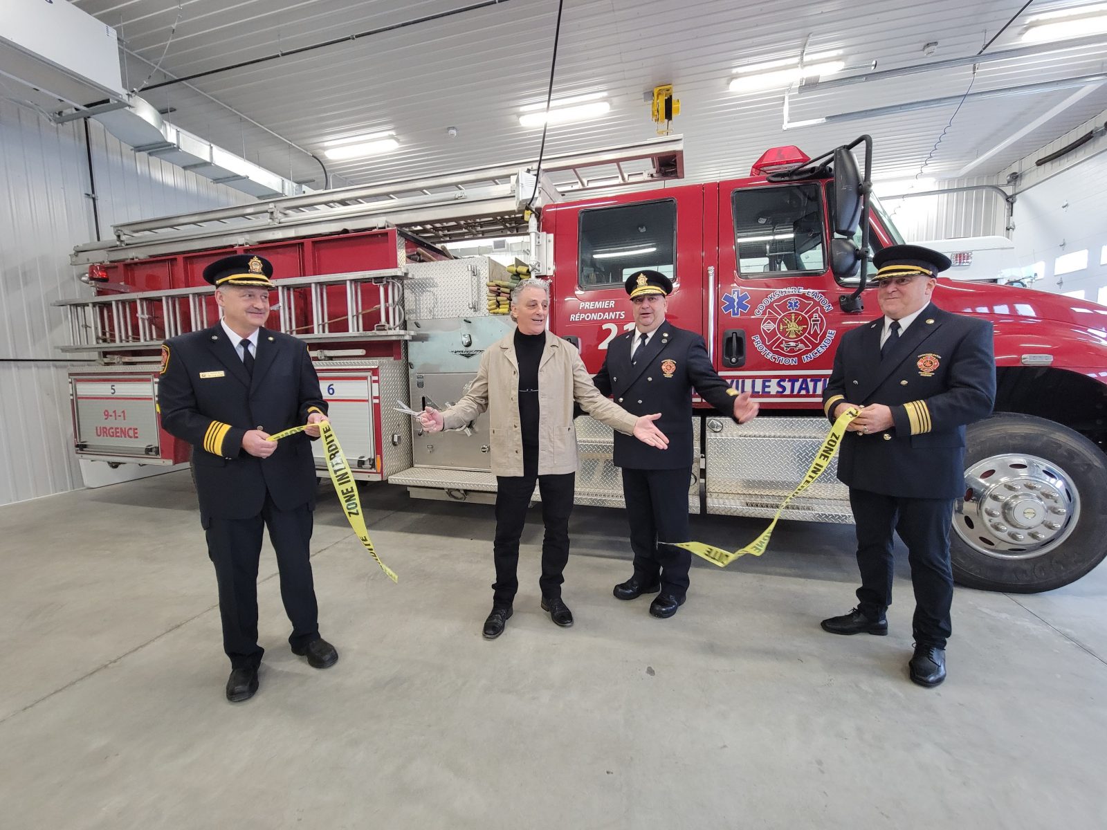 A new fire station for Sawyerville